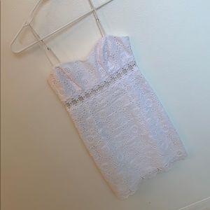 Lilly Pulitzer white cutout dress size 0